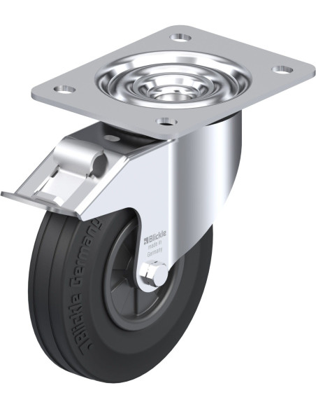 L-VPP 140G-FI pasukamas ratukas su stabdžiais, 140 mm