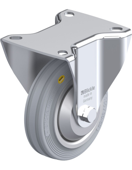 B-RD 100R-VLI-FA fiksuotas ratukas su guma