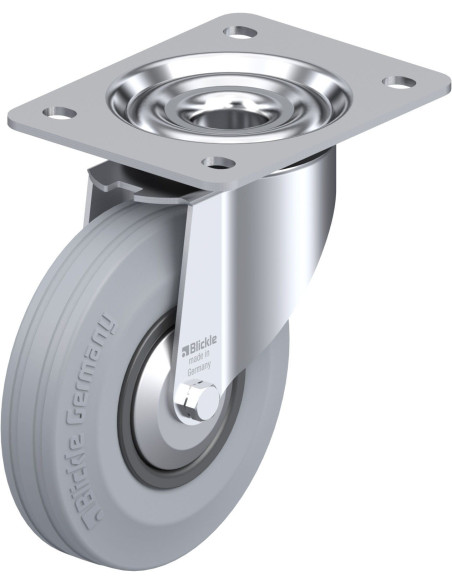 L-VPP 140R-SG-FA - pasukamas ratukas su guminėmis padangomis