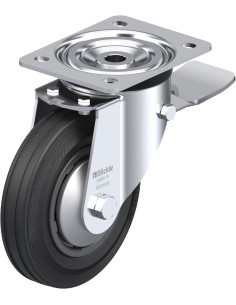 L-VPP 160G-ST-FA pasukamas ratukas su stabdžiais, 160 mm