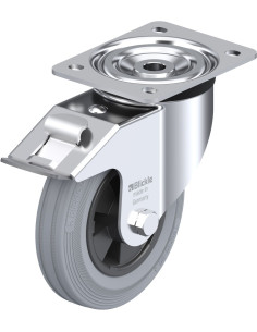 L-VPP 160R-FI-SG - Pasukamas ratukas su stabdžiais, 160 mm