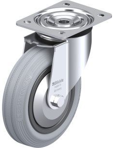 L-VPP 180G-SG-FA - 180 mm guminis pasukamas ratukas