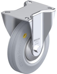 B-RD 125R-VLI-FA fiksuotas ratukas su guma