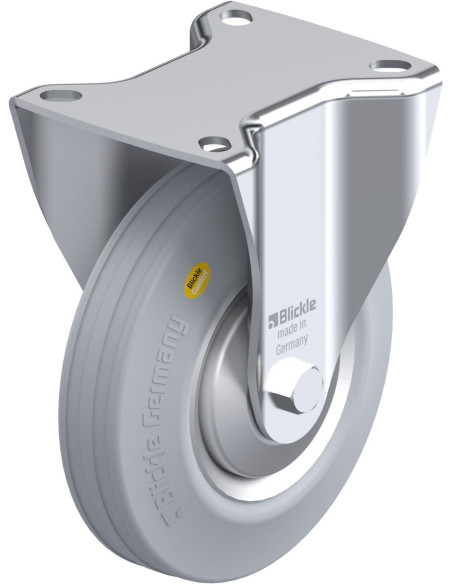 B-RD 125R-VLI-FA fiksuotas ratukas su guma