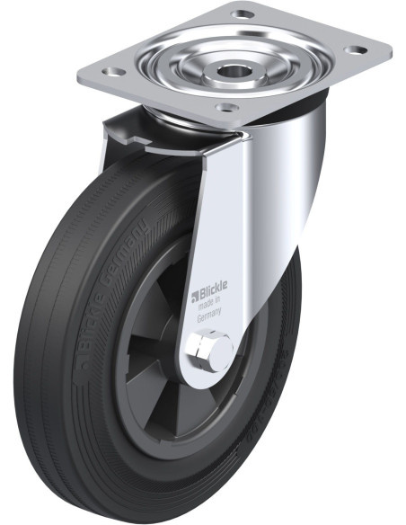 L-VPP 200R pasukamas ratukas su guminėmis padangomis