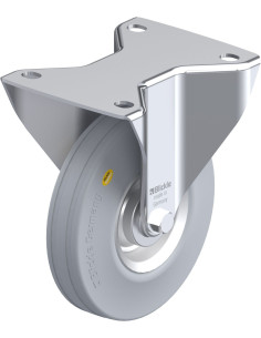 B-RD 140R-VLI fiksuotas ratukas dengtas guma