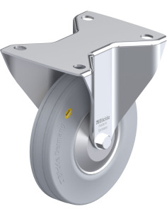 B-RD 140R-VLI-FA fiksuotas ratukas dengtas guma