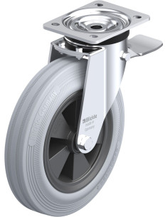 L-VPP 250R-3-ST-SG - Pasukamas ratukas su stabdžiais, 250 mm