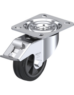 L-VPP 80G-FI pasukamas ratukas su stabdžiais, 80 mm