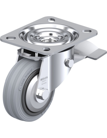 L-VPP 80G-ST-SG-FA - 80 mm pasukamas ratukas su stabdžiais