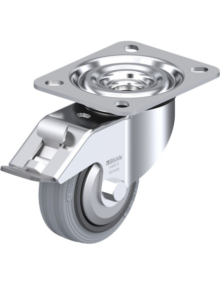 L-VPP 80R-FI-SG-FA - pasukamas ratukas su stabdžiais, 80 mm