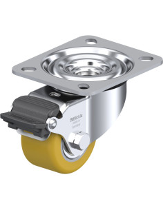 L-VSTH 60K-RA poliuretano ratukas su stabdžiais