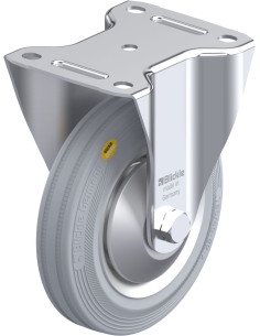 B-RD 162R-VLI-FA fiksuotas ratukas dengtas guma