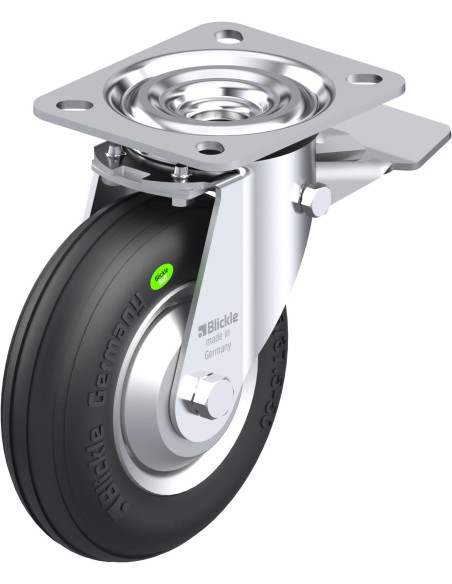 L-VW 125R-ST-FA pasukamas ratukas su stabdžiais