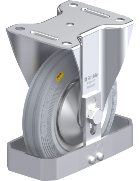 B-RD 162R-VLI-FA-FS fiksuotas ratukas dengtas guma