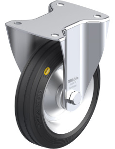 B-RD 182R fiksuotas ratukas dengtas guma