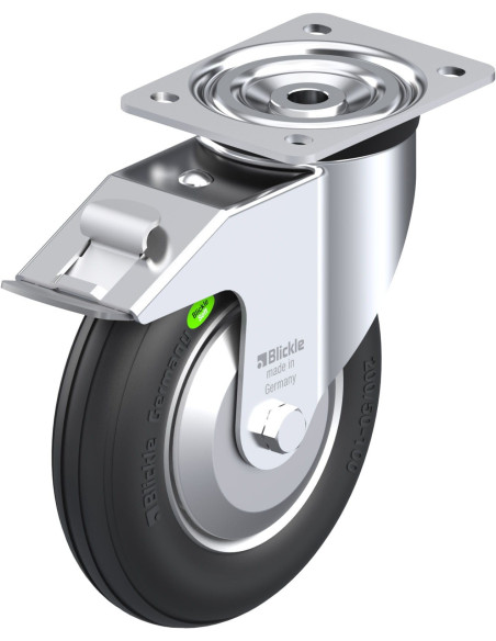 L-VW 202R-FI-FA pasukamas ratukas su stabdžiais, 200 mm