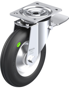 L-VW 202R-ST pasukamas ratukas su stabdžiais 200 mm