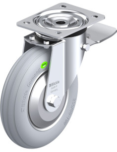 L-VW 202R-ST-SG-FA pasukamas ratukas su stabdžiais, 200 mm