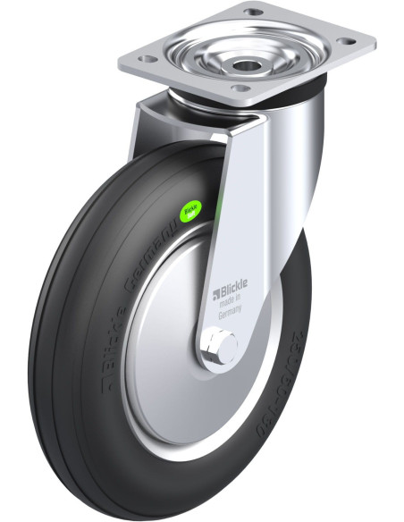 L-VW 252R-3-FA pasukamas ratukas su guma 250 mm