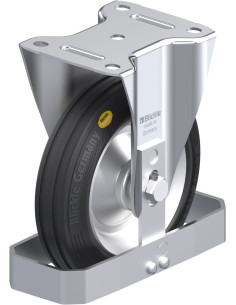 B-RD 182R-FS fiksuotas ratukas su guma