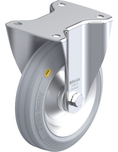 B-RD 182R-VLI fiksuotas ratukas dengtas guma