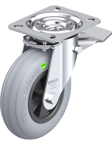 L-VWPP 125G-ST-SG pasukamas ratukas su stabdžiais