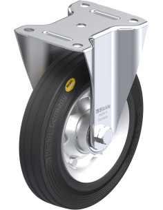 B-RD 200K fiksuotas ratukas dengtas guma