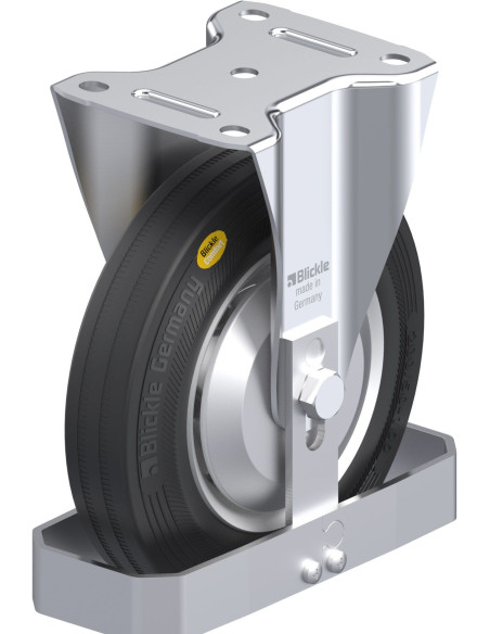 B-RD 200K-FA-FS fiksuotas ratukas su guma