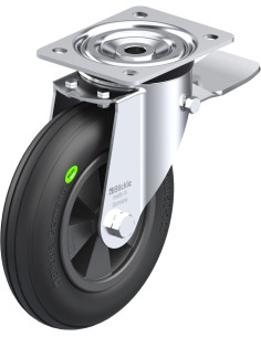 L-VWPP 200G-ST pasukamas ratukas su stabdžiais, 200 mm