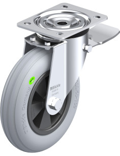 L-VWPP 200G-ST-SG pasukamas ratukas su stabdžiais, 200 mm