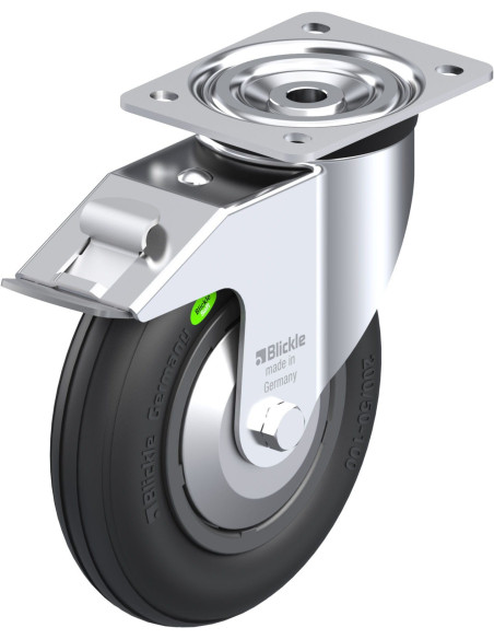 L-VWPP 200R-FI-FA - Pasukamas ratukas su stabdžiais, 200 mm