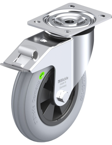 L-VWPP 200R-FI-SG - 200 mm pasukamas ratukas su stabdžiais