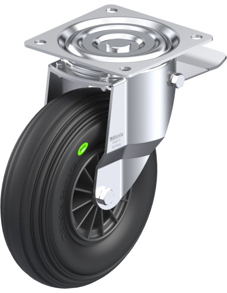 L-VWPP 260G-ST pasukamas ratukas su stabdžiais, 260 mm