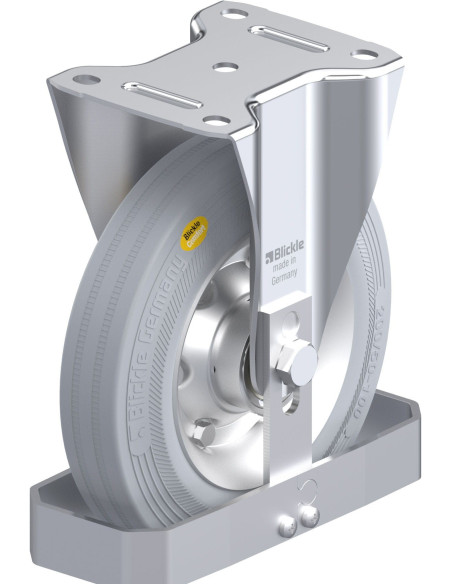 B-RD 200K-VLI-FS fiksuotas ratukas su guma