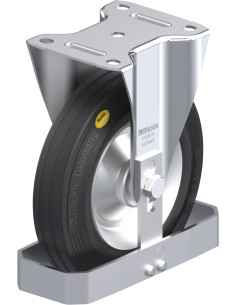 B-RD 202R-FS fiksuotas ratukas dengtas guma