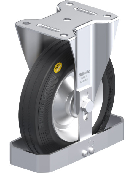 B-RD 202R-FS fiksuotas ratukas dengtas guma