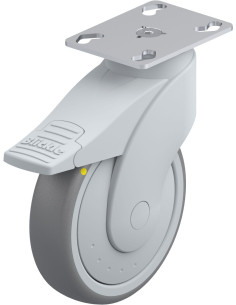 LWGE-TPA 126KF-FI-ELS-P25 antistatinis pasukamas ratukas su