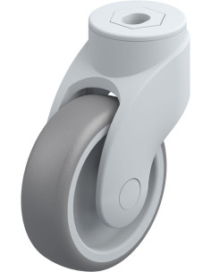 LWG-TPA 101G pasukamas sintetinis ratukas su guma