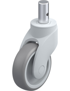 LWG-TPA 101G-ZA55 pasukamas sintetinis ratukas su guma