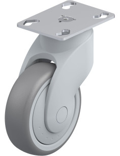 LWG-TPA 101KF-P25 pasukamas sintetinis ratukas su 100 mm