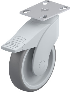 LWG-TPA 126G-FI-P25 pasukamas ratukas su stabdžiais