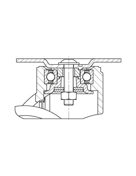 LWG-TPA 126G-P25 pasukamas sintetinis ratukas