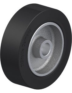 GEVN 252/40H7 varantysis ratas, 250 mm diametras, guma