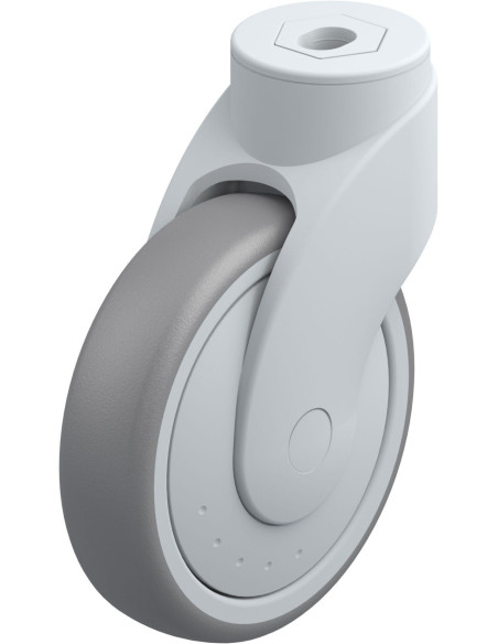 LWG-TPA 126KF-11 pasukamas ratukas su guma, 125 mm