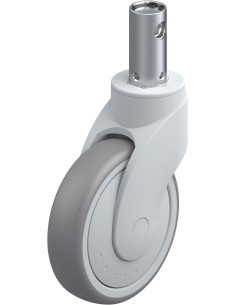 LWG-TPA 126KF-CS11 sintetinis ratukas su stabdžiais