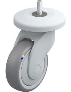 LWGXE-TPA 100 mm antistatinis pasukamas ratukas