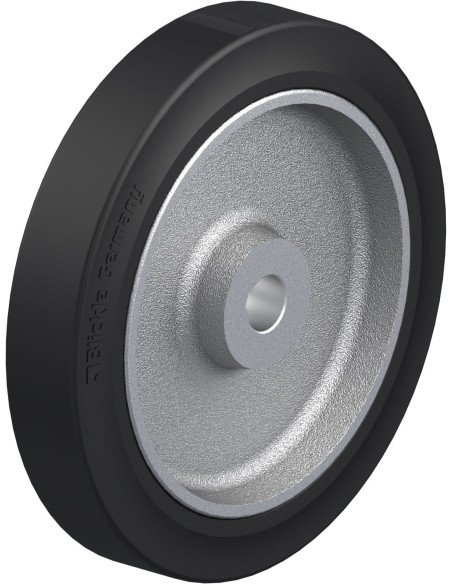 GEVN 400/40H7 varantysis ratas, 400 mm, guma, 75 mm