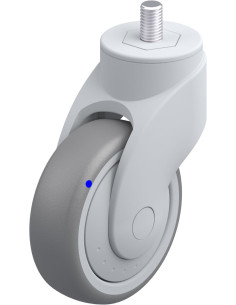 LWGX-TPA 101XKF-GSX12 sintetinis pasukamas ratukas 100 mm