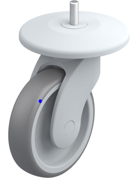 LWGX-TPA 126G-11-AMGX125 pasukamas sintetinis ratukas 125 mm